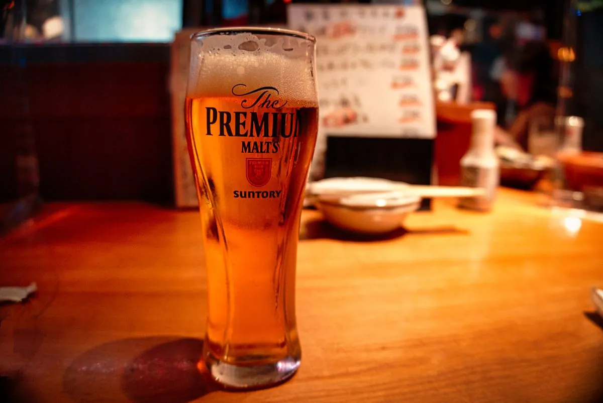 よく冷えた生ビール