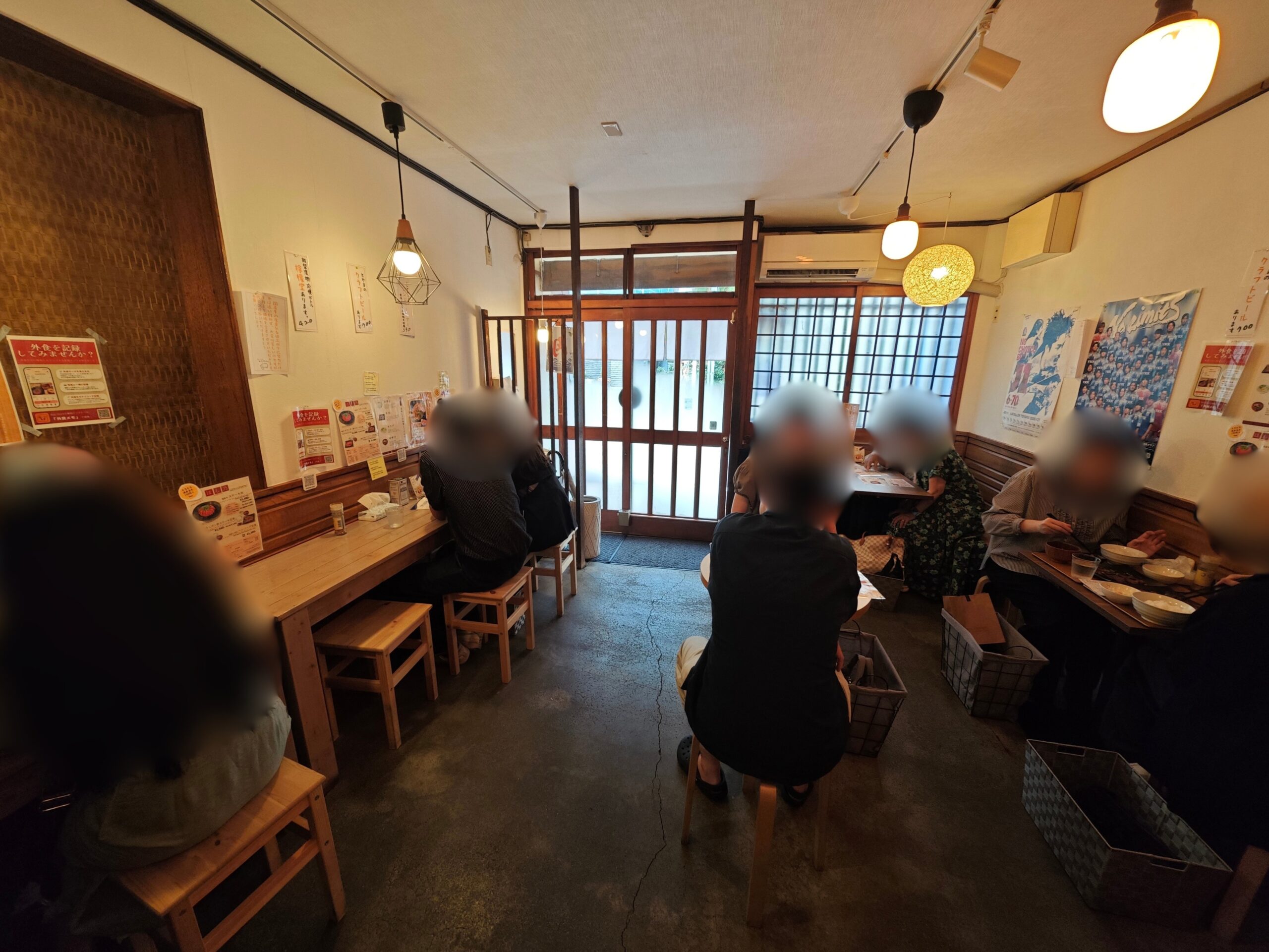 ほし乃の新店舗の店内全景